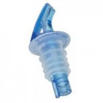 Precision Pours 999 RA C Rum Amber Free Flow Liquor Pourer with Collar - 12/Pack Precision Pours 999 RA C Rum Amber Free Flow Liquor Pourer with Collar - 12/Pack