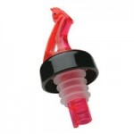 Precision Pours 999 RA C Rum Amber Free Flow Liquor Pourer with Collar - 12/Pack Precision Pours 999 RA C Rum Amber Free Flow Liquor Pourer with Collar - 12/Pack