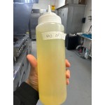 Choice 12 oz. Orange Wide Mouth Squeeze Bottle - 6/Pack Choice 12 oz. Orange Wide Mouth Squeeze Bottle - 6/Pack