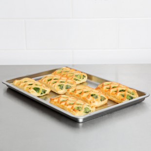 Waring WCO250TR Quarter Size 22 Gauge Stainless Steel Baking Pan for WCO250 Series Convection Ovens