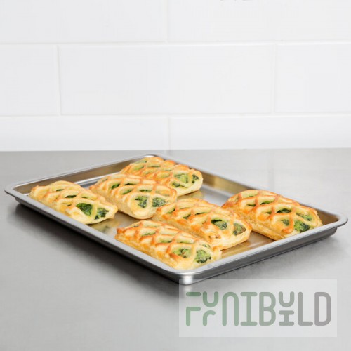 Waring WCO250TR Quarter Size 22 Gauge Stainless Steel Baking Pan for WCO250 Series Convection Ovens