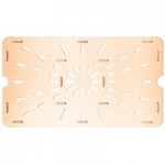 Carlisle 10400B13 StorPlus Full Size Amber High Heat Plastic Food Pan - 2 1/2 Carlisle 10400B13 StorPlus Full Size Amber High Heat Plastic Food Pan - 2 1/2