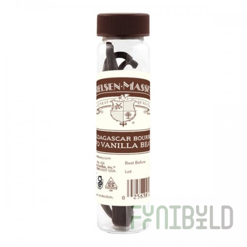 Nielsen-Massey Madagascar Bourbon Vanilla Bean Vial - 2 Beans