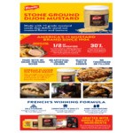 French's Stone Ground Dijon Mustard 32 oz. Jar - 6/Case