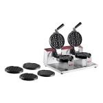 Estella WBMX2A Double Belgian Waffle Maker with Hexagon Waffle Plate - 120V, 1,820W Estella WBMX2A Double Belgian Waffle Maker with Hexagon Waffle Plate - 120V, 1,820W