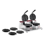 Estella WBMX2A Double Belgian Waffle Maker with Hexagon Waffle Plate - 120V, 1,820W Estella WBMX2A Double Belgian Waffle Maker with Hexagon Waffle Plate - 120V, 1,820W