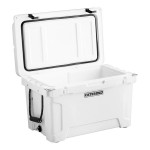 CaterGator CG45WH White 45 Qt. Rotomolded Outdoor Cooler / Ice Chest