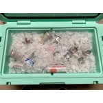 CaterGator CG45WH White 45 Qt. Rotomolded Outdoor Cooler / Ice Chest