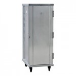 New Age Industrial Heavy-Duty Series 40-Pan End-Load Full-Size Mobile Aluminum Sheet Pan Rack with Enclosed Sides 1291