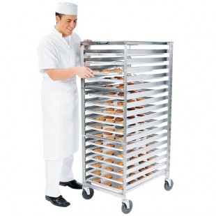 Lakeside 125 35 Pan End Load Stainless Steel Bun / Sheet Pan Rack - Assembled Lakeside 125 35 Pan End Load Stainless Steel Bun / Sheet Pan Rack - Assembled