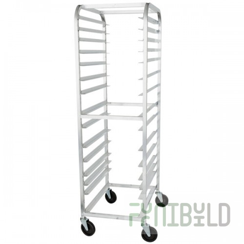 Advance Tabco PR15-4W 15 Pan End Load Bun / Sheet Pan Rack - Assembled