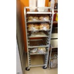 Advance Tabco PR15-4W 15 Pan End Load Bun / Sheet Pan Rack - Assembled
