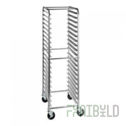Winholt AL-1820B/XB 20 Pan End Load Aluminum Bun / Sheet Pan Rack - Assembled