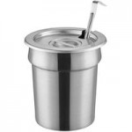 Vollrath 720201103 Country Kitchen Soup Merchandiser Base with Menu Board and 4 Qt. Accessory Pack - 120V, 1000W