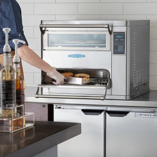 TurboChef HHD-9500-14-DL Double Batch Electric Countertop Impingement Ventless Oven with One Touch Controls- 208/240V, 3 Phase TurboChef HHD-9500-14-DL Double Batch Electric Countertop Impingement Ventless Oven with One Touch Controls- 208/240V, 3 Phase