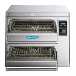 TurboChef HHD-9500-14-DL Double Batch Electric Countertop Impingement Ventless Oven with One Touch Controls- 208/240V, 3 Phase