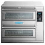 TurboChef HHD-9500-14-DL Double Batch Electric Countertop Impingement Ventless Oven with One Touch Controls- 208/240V, 3 Phase