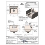 Equip by T&S 5F-4WLX03-4W-S 17 3/8