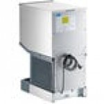 Scotsman HID312ABX-1A Meridian® Air-Cooled Countertop Nugget Ice Machine and Water Dispenser with Push Button Dispensing - 12 lb. Bin Capacity