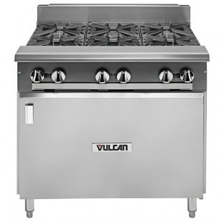 Vulcan V6B36B-LP V Series Liquid Propane 6 Burner 36 Vulcan V6B36B-LP V Series Liquid Propane 6 Burner 36