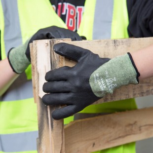 Cordova Power-Cor Steel / Synthetic Fiber Cut Resistant Gloves with Black Foam Nitrile Palm Coating - Extra Large Cordova Power-Cor Steel / Synthetic Fiber Cut Resistant Gloves with Black Foam Nitrile Palm Coating - Extra Large