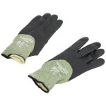 Cordova Power-Cor Steel / Synthetic Fiber Cut Resistant Gloves with Black Foam Nitrile Palm Coating - Extra Large