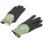Cordova Power-Cor Steel / Synthetic Fiber Cut Resistant Gloves with Black Foam Nitrile Palm Coating - Extra Large