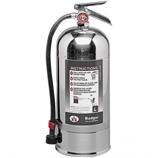 Badger Extra 25064 6 Liter Wet Chemical Class K Fire Extinguisher Badger Extra 25064 6 Liter Wet Chemical Class K Fire Extinguisher