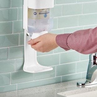 Tork 580100 White Drip Tray for S4 Soap / Sanitizer Dispensers