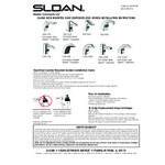 Sloan 3346160 Polished Chrome Battery-Powered Deck Mount Sensor Foam Soap Dispenser