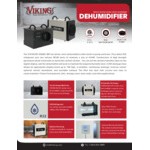 XPOWER Viking BD-65 60 Pint Commercial-Grade Dehumidifier - 115V XPOWER Viking BD-65 60 Pint Commercial-Grade Dehumidifier - 115V