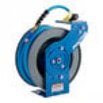 BluBird All-In-One Gray Powder-Coated Steel Air Hose Reel with 50' x 3/8 BluBird All-In-One Gray Powder-Coated Steel Air Hose Reel with 50' x 3/8