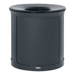 Rubbermaid® Enhance 2172842 33 Gallon Black Decorative Trash Can Rubbermaid® Enhance 2172842 33 Gallon Black Decorative Trash Can