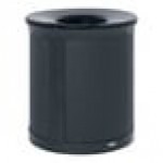 Rubbermaid® Enhance 2172842 33 Gallon Black Decorative Trash Can Rubbermaid® Enhance 2172842 33 Gallon Black Decorative Trash Can