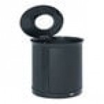 Rubbermaid® Enhance 2172842 33 Gallon Black Decorative Trash Can Rubbermaid® Enhance 2172842 33 Gallon Black Decorative Trash Can