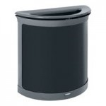 Rubbermaid® Enhance 2172842 33 Gallon Black Decorative Trash Can Rubbermaid® Enhance 2172842 33 Gallon Black Decorative Trash Can