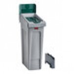 Rubbermaid® Slim Jim 2185051 23 Gallon Single-Stream Compost Recycling Station with Lid