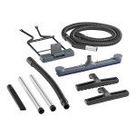 Advance VL500 75 ERGO 56384676 19 Gallon Complete Wet / Dry Vacuum with Tool Kit and Squeegee Kit - 120V, 1,100W