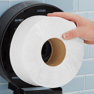 Morcon Morsoft 2-Ply 625' Jumbo Toilet Paper Roll with 8 1/2