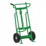 Valley Craft 1,000 lb. 4-Wheel Steel Drum Truck with Brakes and Solid Rubber Wheels F83450A6 Valley Craft 1,000 lb. 4-Wheel Steel Drum Truck with Brakes and Solid Rubber Wheels F83450A6
