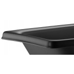Lavex 0.5 Cubic Yard Black Heavy-Duty Tilt Truck / Trash Cart (850 lb. Capacity) Lavex 0.5 Cubic Yard Black Heavy-Duty Tilt Truck / Trash Cart (850 lb. Capacity)