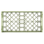 Vollrath 52806 Signature Half-Size Light Green 10 Compartment 4 1/8