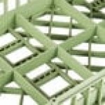 Vollrath 52806 Signature Half-Size Light Green 10 Compartment 4 1/8
