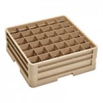 Vollrath CRC Traex® 36 Compartment Full-Size Beige Closed Wall Extender
