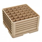 Vollrath CRC Traex® 36 Compartment Full-Size Beige Closed Wall Extender