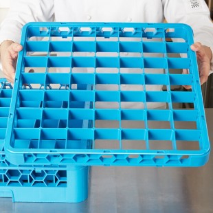Carlisle RE4914 OptiClean 49 Compartment Glass Rack Extender Carlisle RE4914 OptiClean 49 Compartment Glass Rack Extender