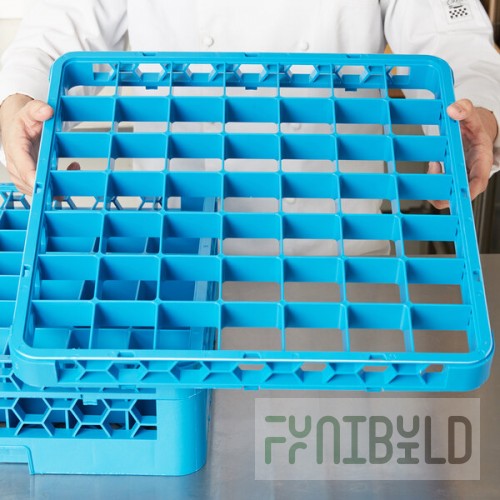 Carlisle RE4914 OptiClean 49 Compartment Glass Rack Extender