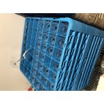 Carlisle RE4914 OptiClean 49 Compartment Glass Rack Extender Carlisle RE4914 OptiClean 49 Compartment Glass Rack Extender