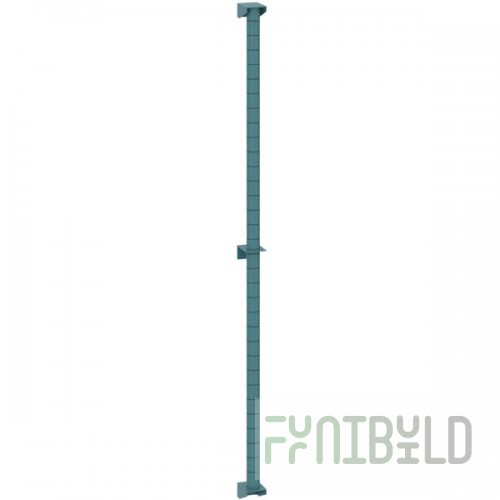 Metro 13PDFK3 Super Erecta Metroseal Green Post-Type Wall Mount 13 7/8