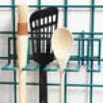 Metro IWA-14K3 Smartwall G3 Green Metroseal Green Small Utensil Holder 4 3/8